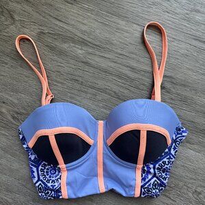Maaji Bustier Bikini Top Size M